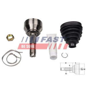 FT25079K Joint Kit, drive shaft