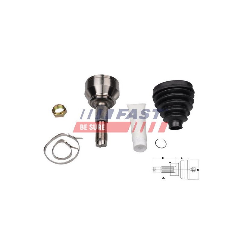 FT25079K Joint Kit, drive shaft