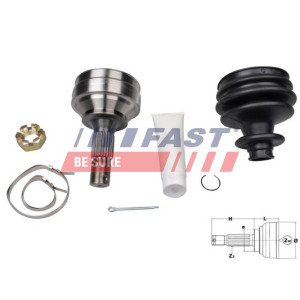 FT25089K Joint Kit, drive shaft