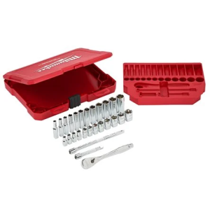 4932464943 1/4 Ratchet Socket Set 28pcs