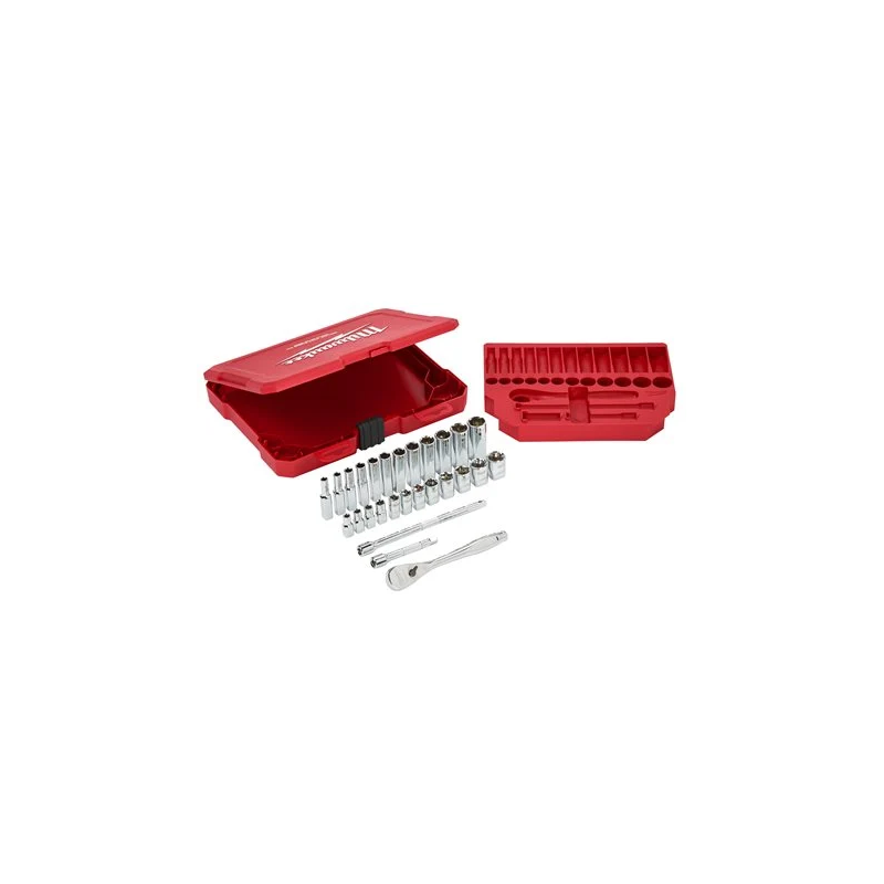 4932464943 1/4 Ratchet Socket Set 28pcs