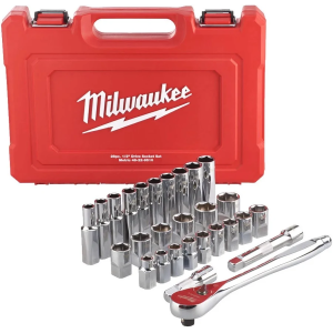 4932471864 1/2 Ratchet Socket Set 28pcs