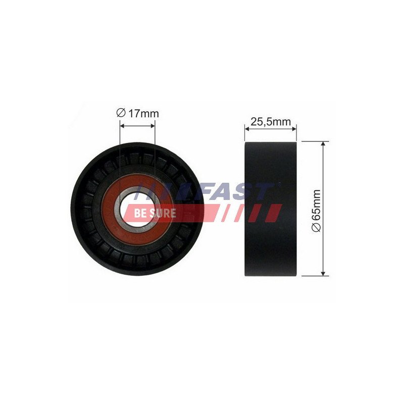 FT44540 Tensioner Pulley, V-ribbed belt