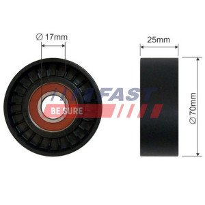 FT44551 Tensioner Pulley, V-ribbed belt