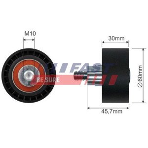 FT44566 Tensioner Pulley, V-ribbed belt